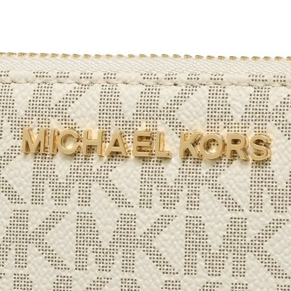 Michael Kors Jet Set Travel Large Travel CONTINENTAL Wristlet-Wallet Van…